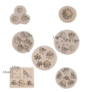 Đa Daisy Flower Silicone khuôn cho bánh cưới fondant Đất Sét Trang trí di động và thân thiện với môi công cụ linh hoạt - Product Image 6