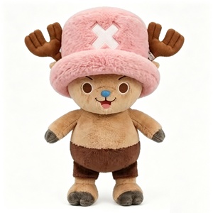 Figuras de Peluche de Zoro, <span class=keywords><strong>Luffy</strong></span> y <span class=keywords><strong>Chopper</strong></span> con Función de Movimiento y Tu Pegatina Personalizada para Regalos y Diversión (Dropshipping Internacional) - Product Image 2