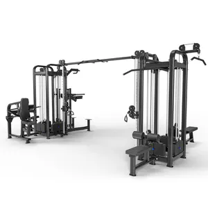 Commercial Fitness Equipment Multi Station Gym 8 Multi Function Station Gym Sports Customized Unisex for Body Building