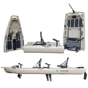 <span class=keywords><strong>Kayak</strong></span> Modular de Plástico Rígido de 10 Pies con Sistema de <span class=keywords><strong>Doble</strong></span> Pedal <span class=keywords><strong>para</strong></span> <span class=keywords><strong>una</strong></span> <span class=keywords><strong>Persona</strong></span> Diseño Sit-On-Top <span class=keywords><strong>para</strong></span> un Solo Remero <span class=keywords><strong>para</strong></span> Pesca en Aguas Oceánicas - Product Image 5