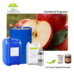 Parfum de pomme personnalisé OEM pour bougies parfumées Haute stabilité à la chaleur 80-120 ° Kit d'essai conforme à la norme IFRA de 50 kg, livraison rapide - Product Image 1