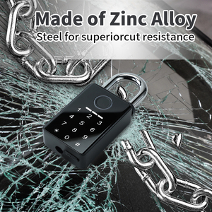 Tuya Cuộc Sống Thông Minh IP65 Không Thấm Nước Nhiệm Vụ Nặng Nề Thông Minh Ổ Khóa Kỹ Thuật Số Thép Không Gỉ Ổ Khóa Không Thấm Nước Bán Buôn - Product Image 2