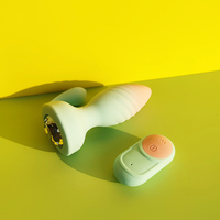 GINYA Vibrierender Anal stecker Weiblich Doppel motor Anal Spielzeug Fernbedienung APP Steuerung Silikon Vibratoren Sexspielzeug Für Paare Erwachsene Hintern Spielzeug