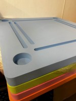 Table de Mahjong flottante en mousse EVA, table de jeu imperméable avec porte-gobelets, fournitures pour fêtes au bord de la piscine, vente en gros