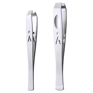 Pince à épiler de haute précision Zhongwei V pour hommes, utilisée pour la suppression des poils de barbe et des cheveux gris, fabriquée en acier inoxydable 304. - Product Image 4