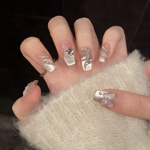 Handmade 3D Sang Trọng Chất Lượng Cao Rõ Ràng Và Lấp Lánh Rõ Ràng Và Lấp Lánh Mát Mẻ Flash Cat Của Mắt Tinh Khiết - Product Image 5