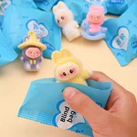 Paigo Blind Bag Mini Cadeau Figurine en Peluche PVC Rabubu Best-Seller - Ornement Parfait pour les Jeunes (15-35 ans) et la Maternelle