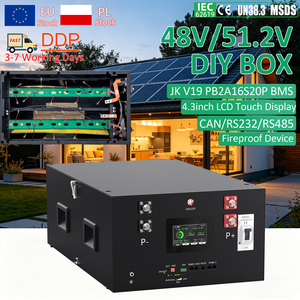ชุดอุปกรณ์ DIY กล่องแบตเตอรี่ 48V ยี่ห้อ <span class=keywords><strong>Paragon</strong></span> จากโปแลนด์ พร้อมระบบจัดการแบตเตอรี่ JK V19 BMS 250A และเบรกเกอร์ในตัว สำหรับระบบจัดเก็บพลังงานภายในบ้าน - Product Image 1