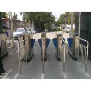 Sistema de Torniquete Unidireccional Pinhom <span class=keywords><strong>Integral</strong></span> Anti-Emparejamiento de Personas, de Acero Inoxidable 304 Cepillado para Edificios de Oficinas - Product Image 6