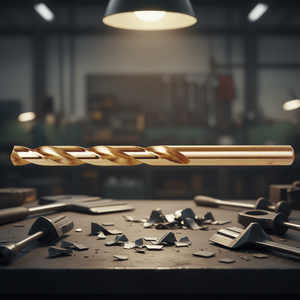 Broca cilíndrica de cobalto Fervi de 10 mm para perforación de metal - Product Image 2