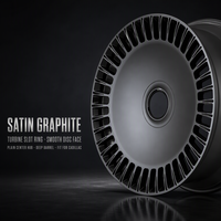 Jantes en alliage forgé DW Satin Black Turbine Disc 17 18 19 20 pouces 5x114.3 Garantie à vie pour Cadillac Escalade ESV V