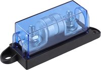 Bloc de fusibles haute puissance ADH2328-C2 AMG Mega Fuse Block en cuivre pour système audio automobile, marine, yacht, charge lourde, fusible de classe T 300A 48V batterie