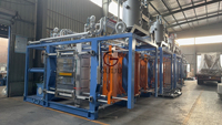 Máquina de moldeo por espumado de poliestireno de alta precisión con doble tolva vertical para la fabricación de cajas de embalaje de verduras