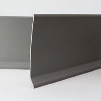 S100-N, RAITTO Plinthe souple en PVC, moulure de sol, plinthe murale flexible auto-adhésive en caoutchouc de 4 pouces
