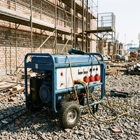 Générateur diesel monophasé silencieux à châssis ouvert Yuchai 2.8-18 kW, puissance de fonctionnement 18 kW - Prix usine