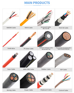 UL1650 Typ W 2000 VOLT 2C 1/0 2/0 3/0 4/0 AWG <span class=keywords><strong>ICEA</strong></span> S-75-381 EPR-Isolierung CPE-Mantel Gummi-Bergbaukabel - Product Image 6