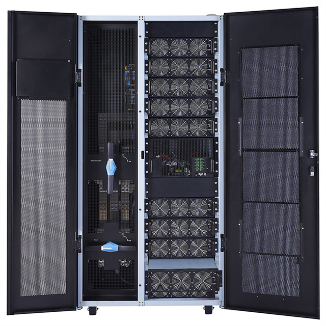 UPS 60kva Modular Online Uninterruptible Power Supply 3 Phase Pure Sine Wave for Data Center Solution OEM
