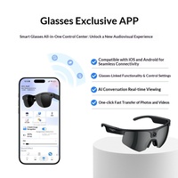Lunettes intelligentes IA avec caméra, enregistrement photo/vidéo 13MP, batterie 270mAh, chargement Type-C, idéales pour le cyclisme/sports en extérieur – Vente directe usine