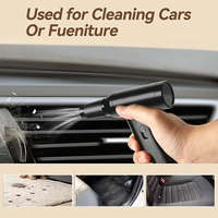Souffleur de séchage de voiture, dépoussiéreur d'air électrique comprimé 110000 tr/min, souffleur d'air sans fil portable, ventilateur turbo pour clavier de PC