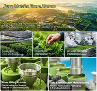 Poudre de Matcha Bio de Chine 100% Naturelle Pure de Qualité Cérémoniale