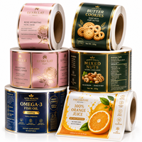 Étiquettes personnalisées, autocollants adhésifs, logo de marque, imperméables, vinyle, bouteilles en plastique, emballages de bocaux alimentaires, feuille d'or, impression UV