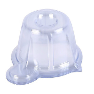 Vasos de plástico desechables para orina, tamaño mediano, transparentes, para uso médico y pruebas de laboratorio. - Product Image 2