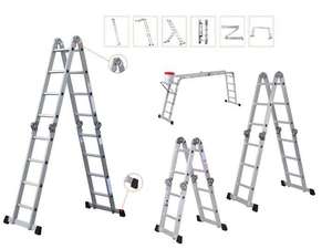 Design personalizzato buon prezzo facile montaggio scaletta multiuso semilavorato profilo laterale in alluminio - Product Image 5