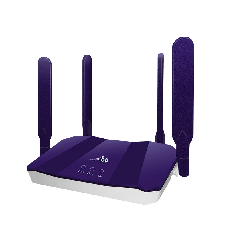 Trong nhà 4G wifi CPE Router 3G LTE không dây lẩu Router với khe cắm thẻ Sim