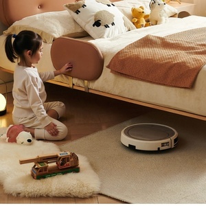 Semplice 1.5 metri tutto in legno massello custodito letto matrimoniale per i bambini per il piccolo appartamento ragazzo o la camera della ragazza - Product Image 3