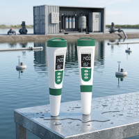 Vente flash : Testeur portable 5-en-1 pour l'aquaculture (pH/TDS/EC/Salinité/Température) – Stylo testeur de qualité de l'eau pour aquarium avec température automatique