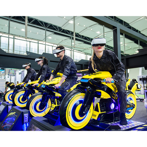 Simulateur de jeu de conduite de moto, appareil d'entraînement, de réalité virtuelle, conduite en voiture - Product Image 5