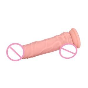 Vloeibare siliconen dildo grote maat masturbatie speelgoed vrouwelijke masturbatie realistische seksspeeltjes - Product Image 4