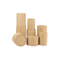 Nouveau design petit thé emballage 6g 8g couvercle en métal de qualité alimentaire paquet de tube de papier pour le thé