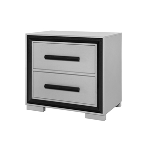 โต๊ะข้างเตียงไม้จริงสไตล์โมเดิร์นสุดหรู - Product Image 5