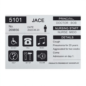 Panneau d'affichage numérique E-Ink super fin de 13,3 pouces GDP133BW2, double mise à jour USB et Wi-Fi, écran E-Paper noir et blanc pour usage professionnel - Product Image 1