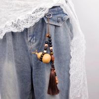 Pendentif de sac en calebasse naturelle fait main pour l'énergie Qi, Nouvelle décoration suspendue en calebasse, Décoration de voiture, Vente en gros
