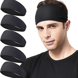 Juego de bandas elásticas para el cabello y toallas para hombres y mujeres, estilo liso, Color personalizado para deportes, Yoga, correr, entrenamiento físico - Product Image 1