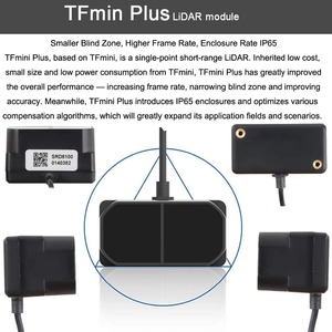 Benewake TF-Mini plus ToF LiDAR Distance Sensor 0.1-12m 1cm Resolution 250Hz 2° FOV UART I2C for <b>AGV</b> Obstacle Avoidance - Product Image 2