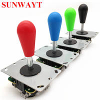 Manette de jeu d'arcade complète 5 broches, 4 ou 8 directions, réglable, pour remplacement de joystick de contrôle pour borne d'arcade