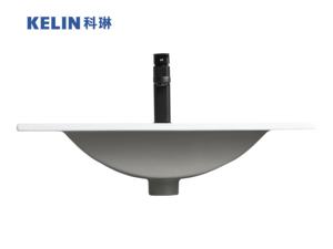 <span class=keywords><strong>Commode</strong></span> en porcelaine bon marché en gros, longueur 60 <span class=keywords><strong>cm</strong></span>, blanc moderne, vasque rectangulaire, meuble de salle de bain, lavabo, meuble WC, lavabo d'hôtel - Product Image 3