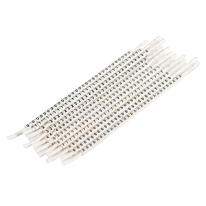 เครื่องหมายสายเคเบิลด้วยหมายเลข0-9เครื่องหมายสายเคเบิล<span class=keywords><strong>ไฟฟ้า</strong></span>คลิปบนเครือข่ายอีเธอร์เน็ตสายเครื่องหมายสายเคเบิล - Product Image 2