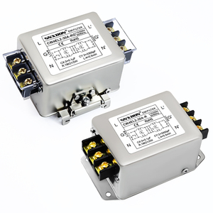 Ac 220V một pha servo EMI Lọc CW4EL2-40A-R thiết bị đầu cuối đường sắt cài đặt 6a10a20a30a hệ thống dây điện với 6A Công suất 40A tối đa - Product Image 1