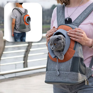 Factory Portable Front Pet Carrier Bag Travel Pet Shoulder Bag <b>Cat</b> Carrier <b>Backpack</b> Breathable Puppy Chest Pet Carrier Bag - Product Image 4