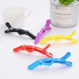Pinces crocodiles multifonctionnelles <span class=keywords><strong>à</strong></span> <span class=keywords><strong>bec</strong></span> <span class=keywords><strong>long</strong></span> pour la coiffure, outils de salon de coiffure - Product Image 3