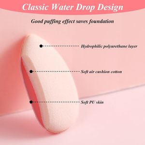 <span class=keywords><strong>Esponjas</strong></span> <span class=keywords><strong>de</strong></span> <span class=keywords><strong>Maquillaje</strong></span> Reutilizables en Forma <span class=keywords><strong>de</strong></span> Gota, 75 Unidades, para Polvo Facial, Base y Corrector - Product Image 3