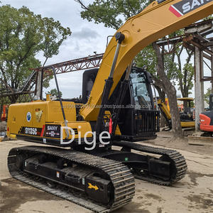 Komatsu-excavatrice hydraulique SY135C/SY155C de type chenille utilisée de la marque du Japon Moteur de pompe hydraulique pour de multiples chantiers de construction - Product Image 5