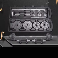 Ventes en fonte Gym Haltères de musculation gratuites Haltères réglables 50kg Ensembles d'haltères Haltères galvanisés