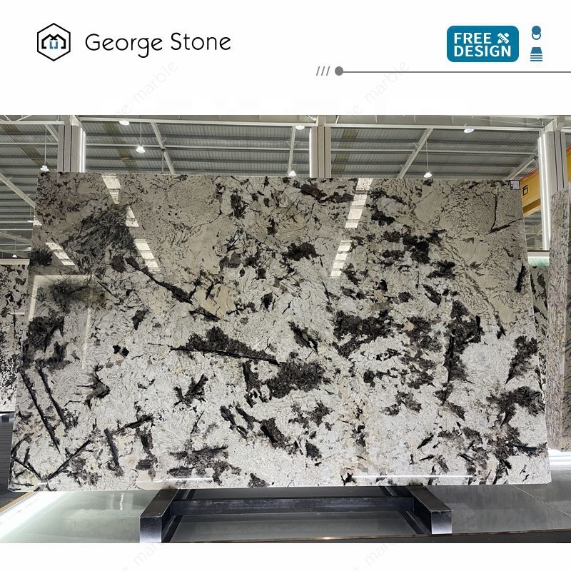 Роскошные полированные гранитные плиты Пандоры из натурального камня на заказ, кварцит Патагонии для виллы