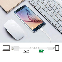 Charge de téléphone portable Micro Usb V8 1m 2.0 synchronisation de données Charge rapide 2.4a Type C Câbles de chargeur de téléphone Micro Usb C pour téléphones Android