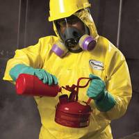Gants industriels en caoutchouc nitrile 100% vert blanc XL Sécurité des mains 15mil 18mil 22mil Latex floqué résistant aux produits chimiques doublé